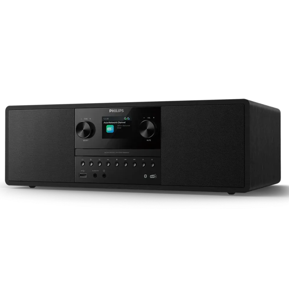 Philips Kompakt mikrosystem TAM6500 med CD, DAB+ och Bluetooth