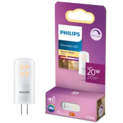 Philips LED-lampa dimbar G4 210 lm