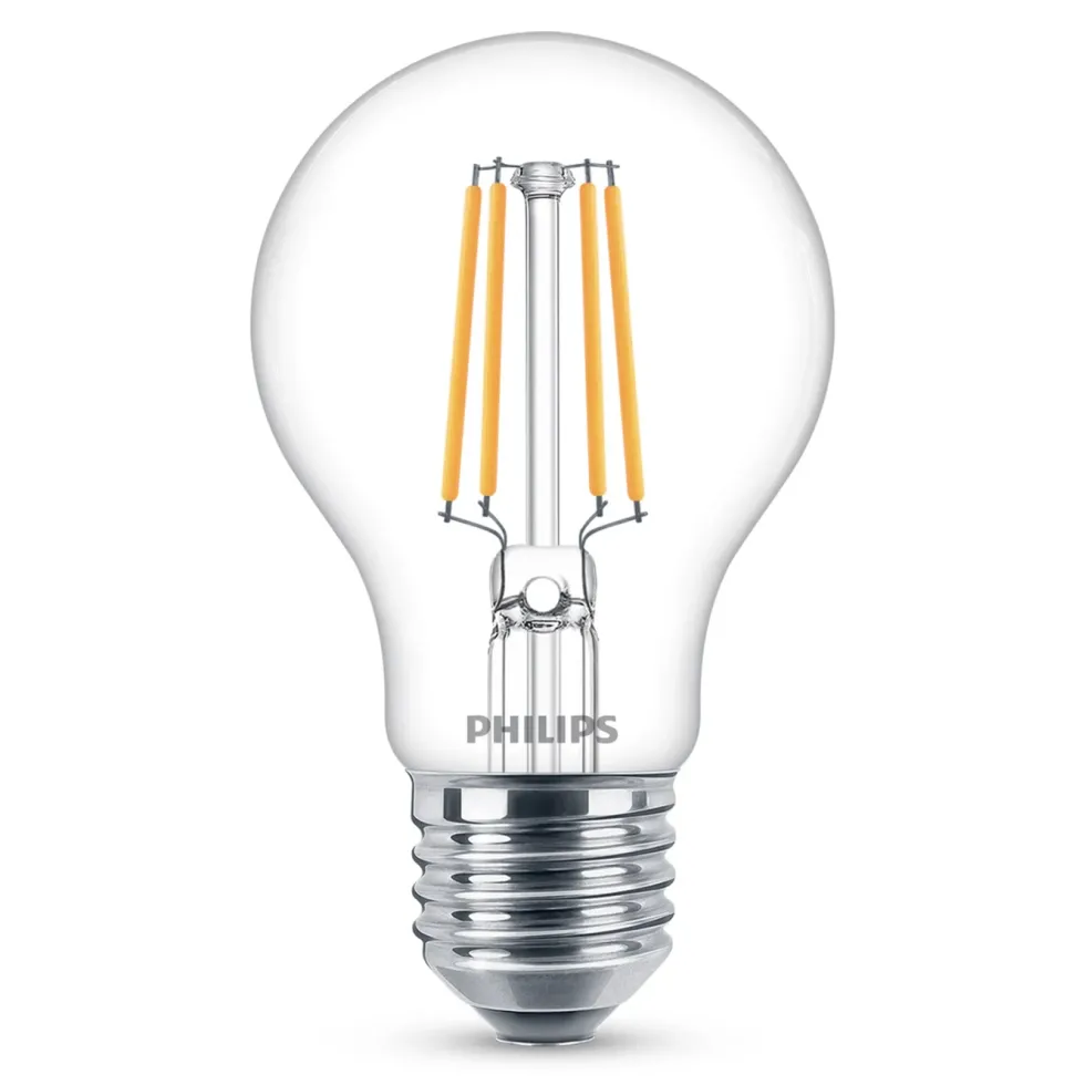 Philips LED-lampa E27 470 lm 3-pack