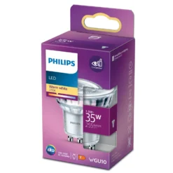 Philips LED-lampa GU10 255 lm