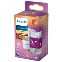 Philips LED-lampa GU10 345 lm