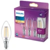 Philips LED-lampa Kron LED E14 470 lm 3-pack