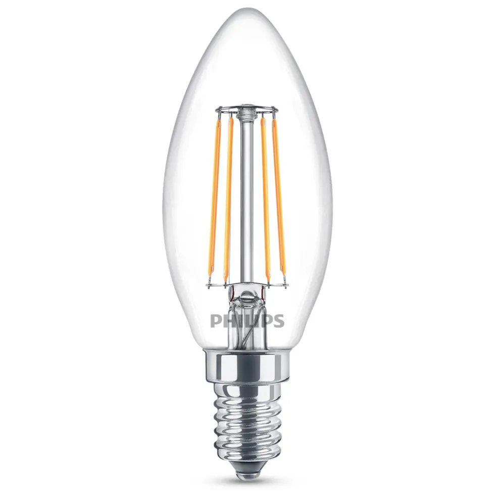 Philips LED-lampa Kron LED E14 470 lm 3-pack