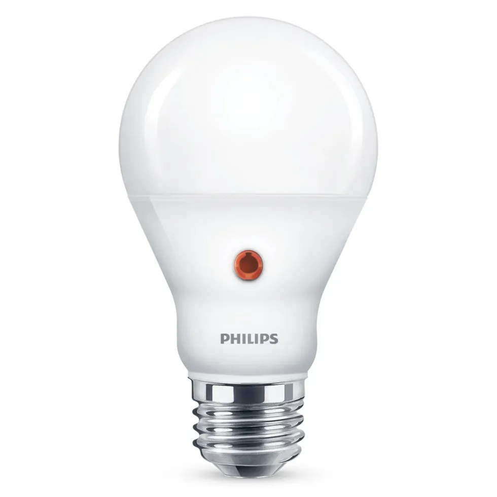 Philips LED-lampa med skymningsrelä E27 806 lm
