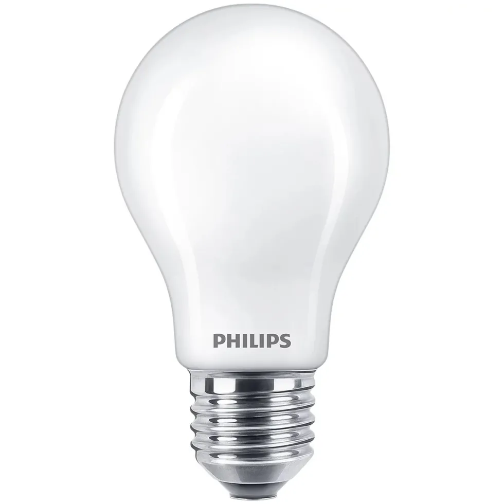 Philips Philips LED-lampa frostad E27 470 lm 2-pack