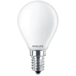 Philips Philips LED-lampa klot frostad E14 470 lm 2-pack