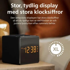 Philips R4500 FM-klockradio med USB-C