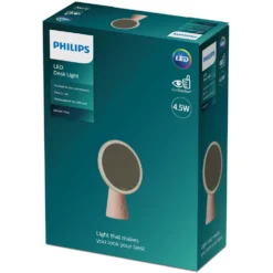 Philips Sminkspegel med LED-belysning Rosa