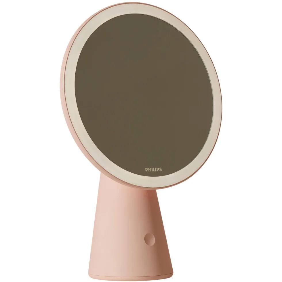 Philips Sminkspegel med LED-belysning Rosa