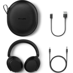 Philips TAH8000E trådlösa over-ear-hörlurar Svart