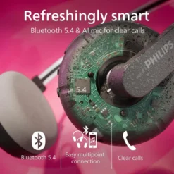 Philips TAH2000 The Ringo trådlösa on-ear-hörlurar