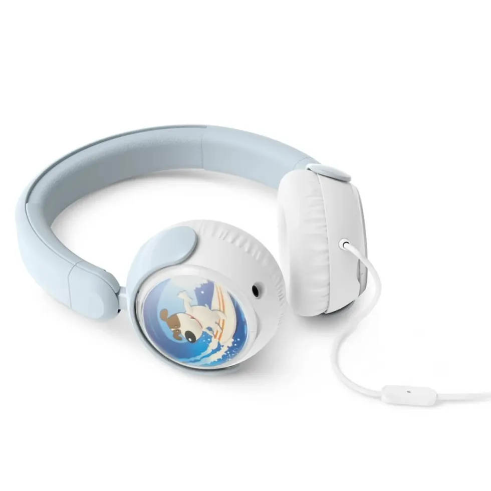 Philips TAK 2000 on-ear-barnhörlurar Blå