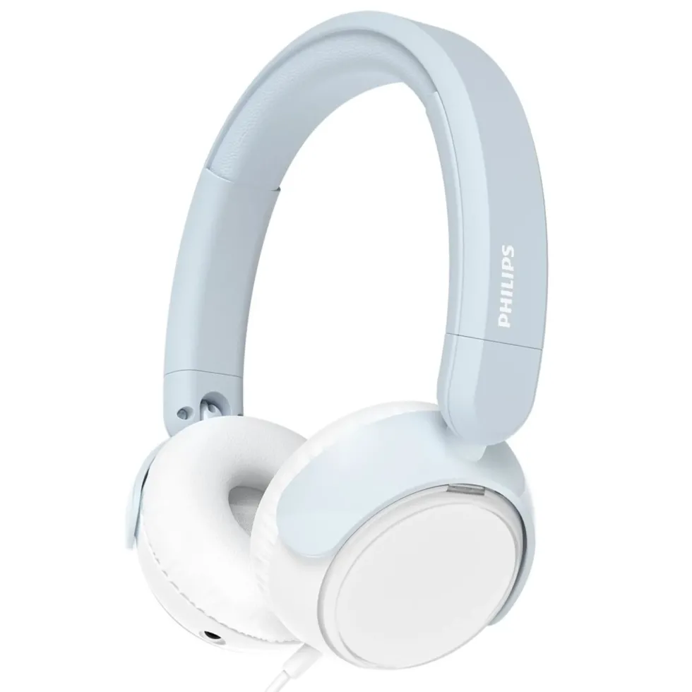 Philips TAK 2000 on-ear-barnhörlurar Blå