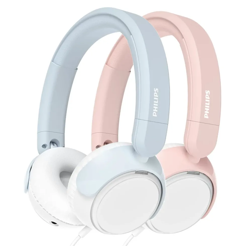 Philips TAK 2000 on-ear-barnhörlurar Blå