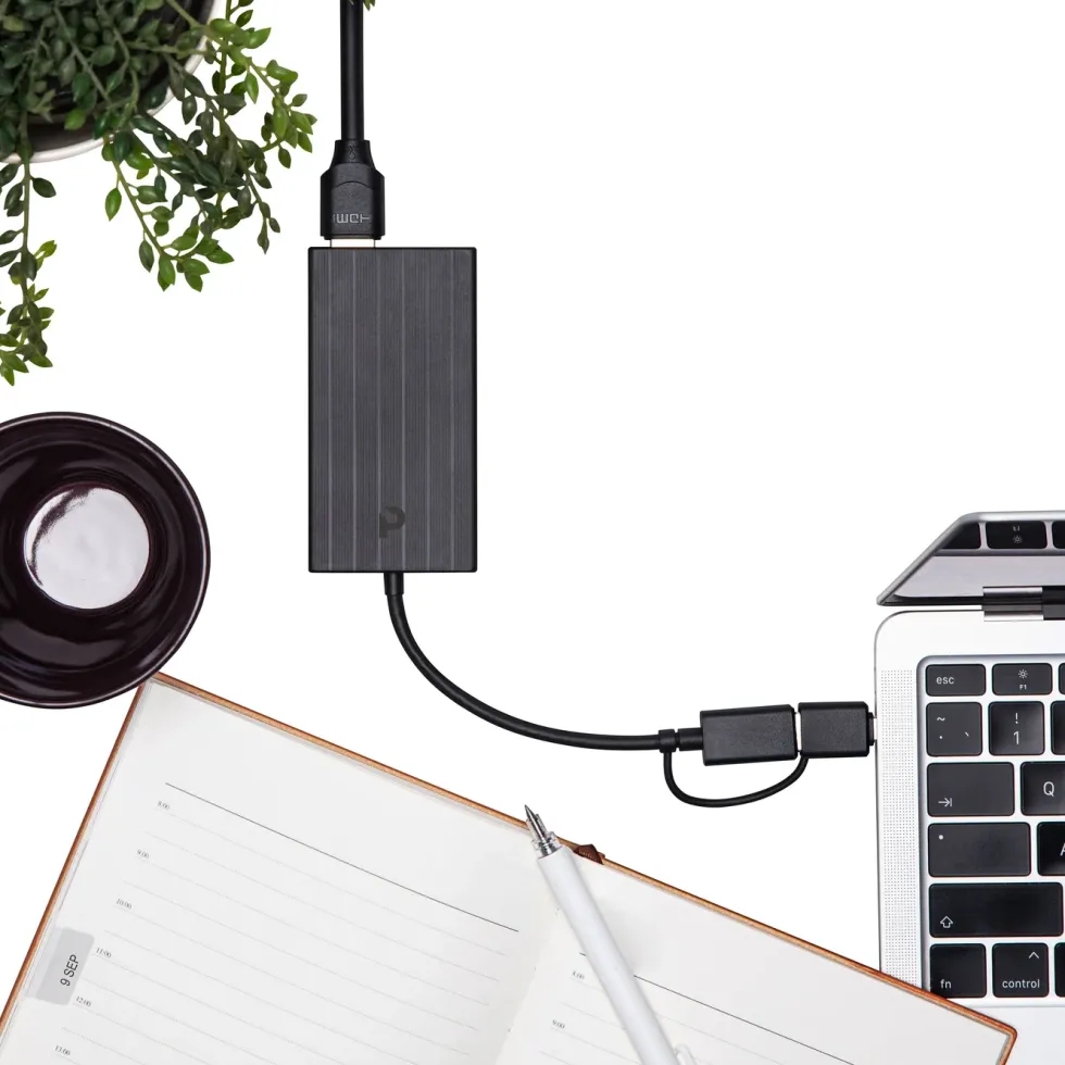Plexgear Adapter USB till Dubbla HDMI