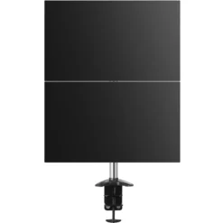 Plexgear Bordsfäste med 2 armar för skärmar på 15-27”