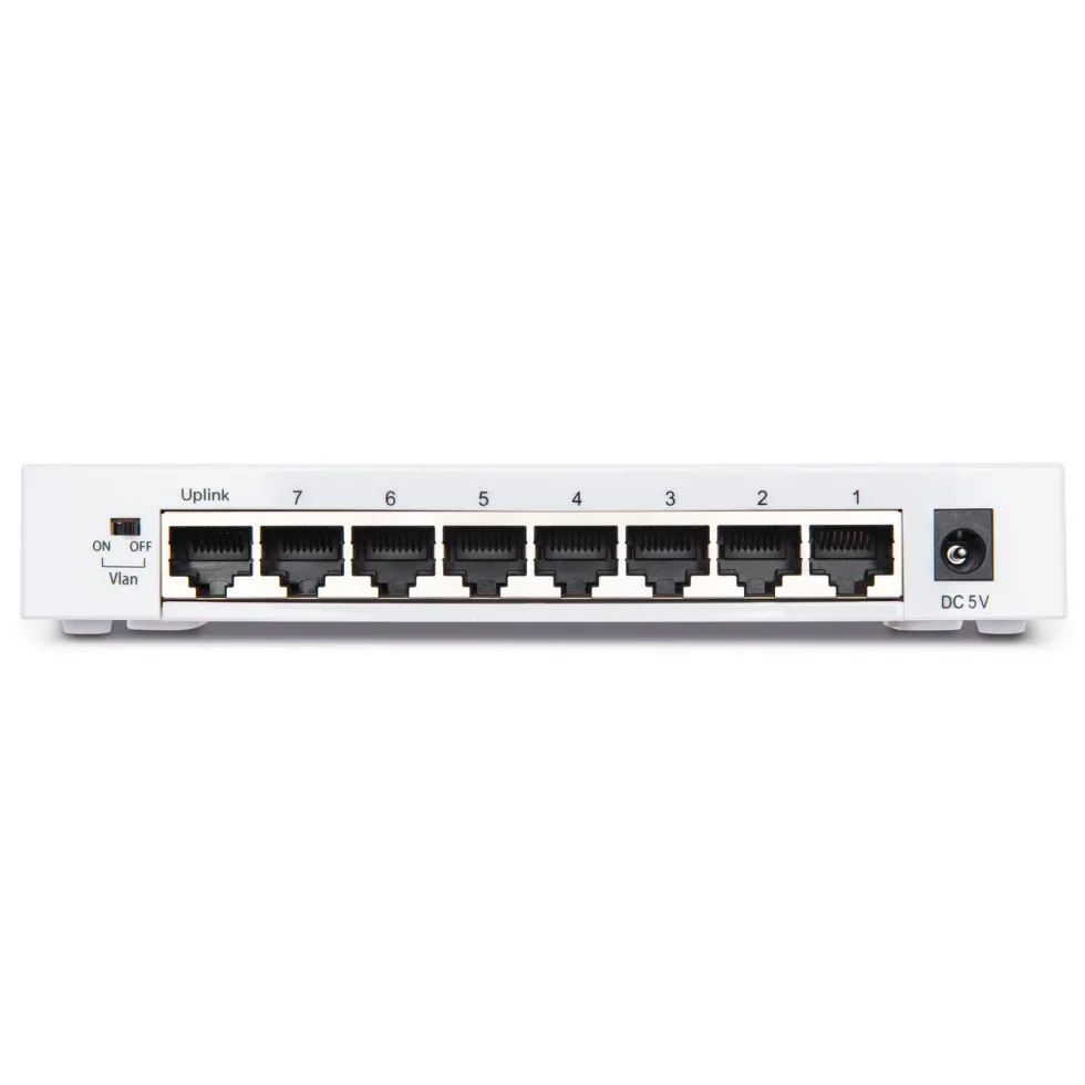 Plexgear CA104 Gigabitswitch 8-portar Gen.2