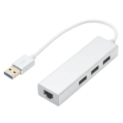 Plexgear Portable 700 USB 5 Gb/s-hubb och gigabit-nätverkskort