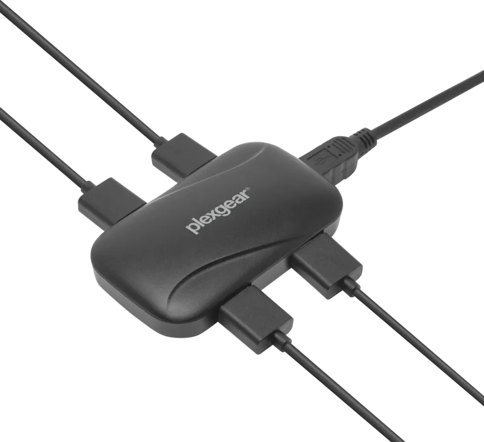 Plexgear Portable 300 USB-hubb 4-vägs