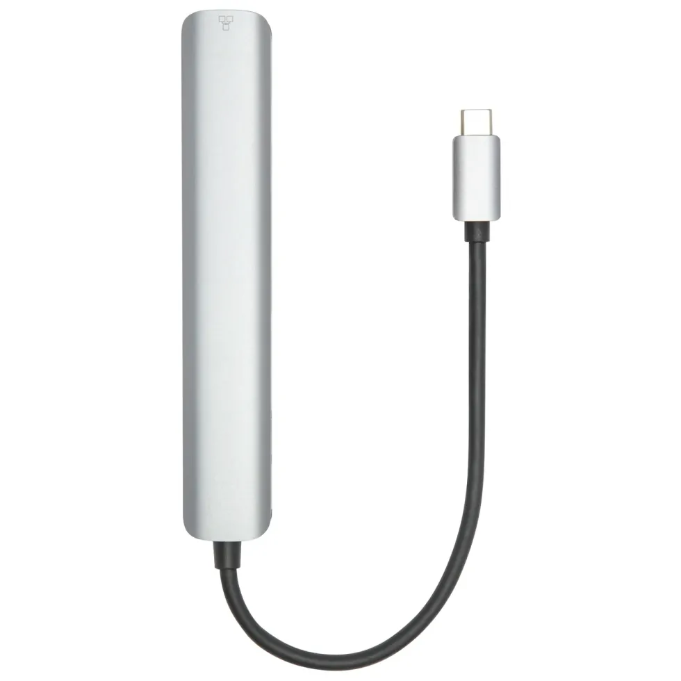 Plexgear 6-portars USB-C multiadapter CB1024