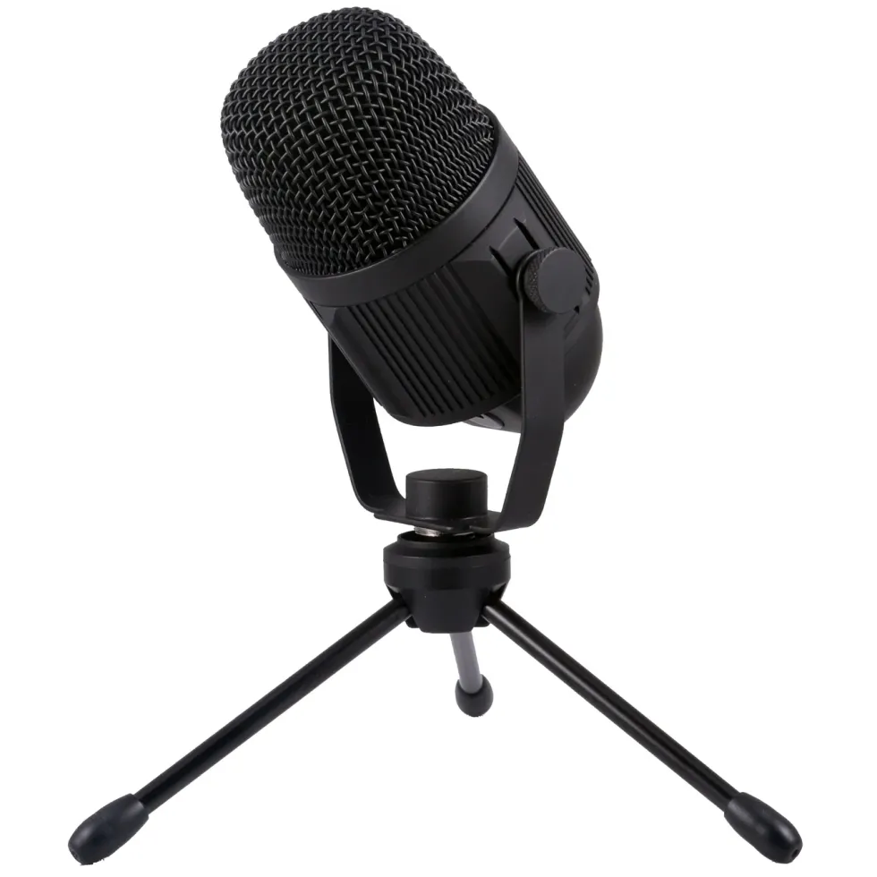 Plexgear Studiomikrofon AU1000 med bordsstativ