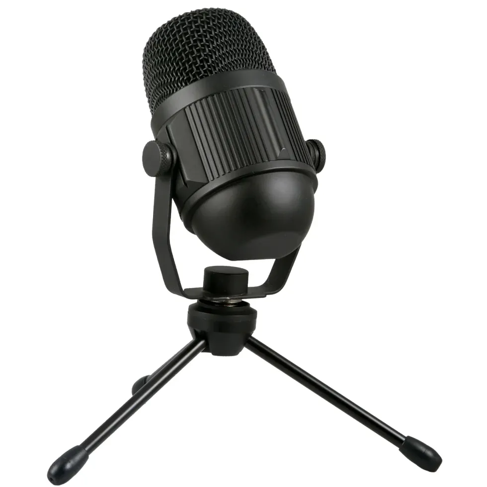 Plexgear Studiomikrofon AU1000 med bordsstativ