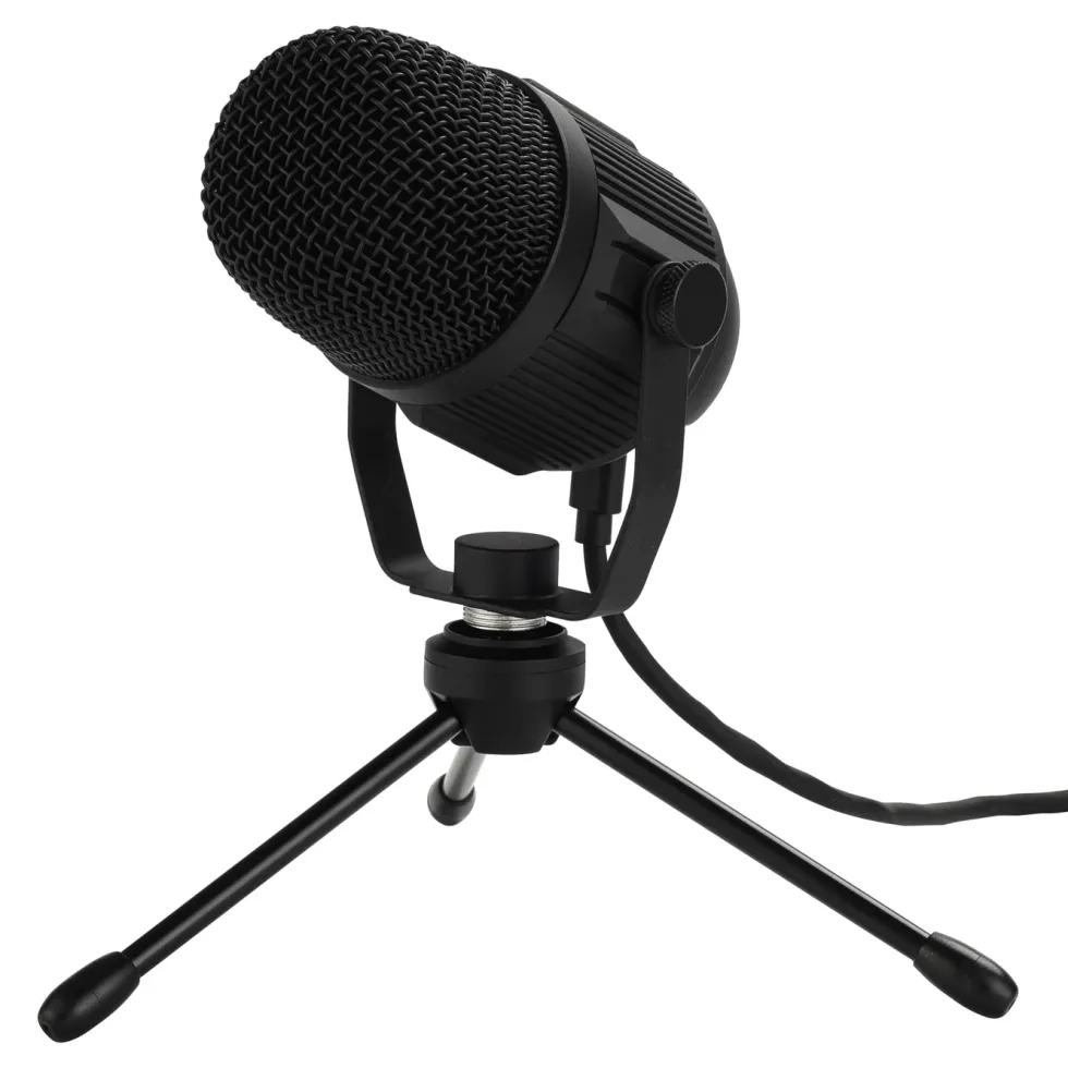 Plexgear Studiomikrofon AU1000 med bordsstativ