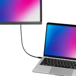 Plexgear Thunderbolt 4 USB-C-kabel 70 cm Svart
