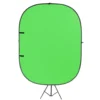 Plexgear Tvåfärgad Green Screen med stativ 1.5x2 m