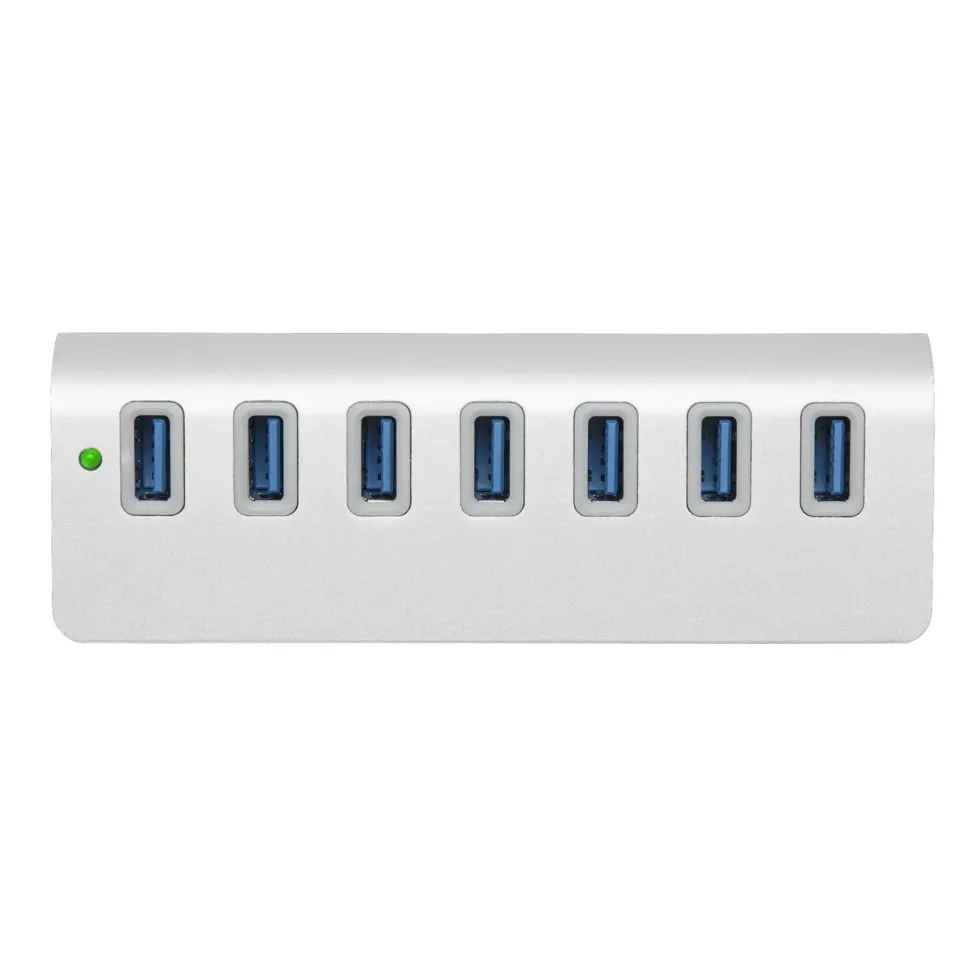 Plexgear USB-A-hubb CB1000 med 7 portar