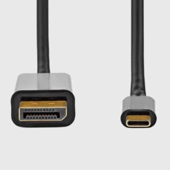 Plexgear USB-C-kabel till Displayport 2 m