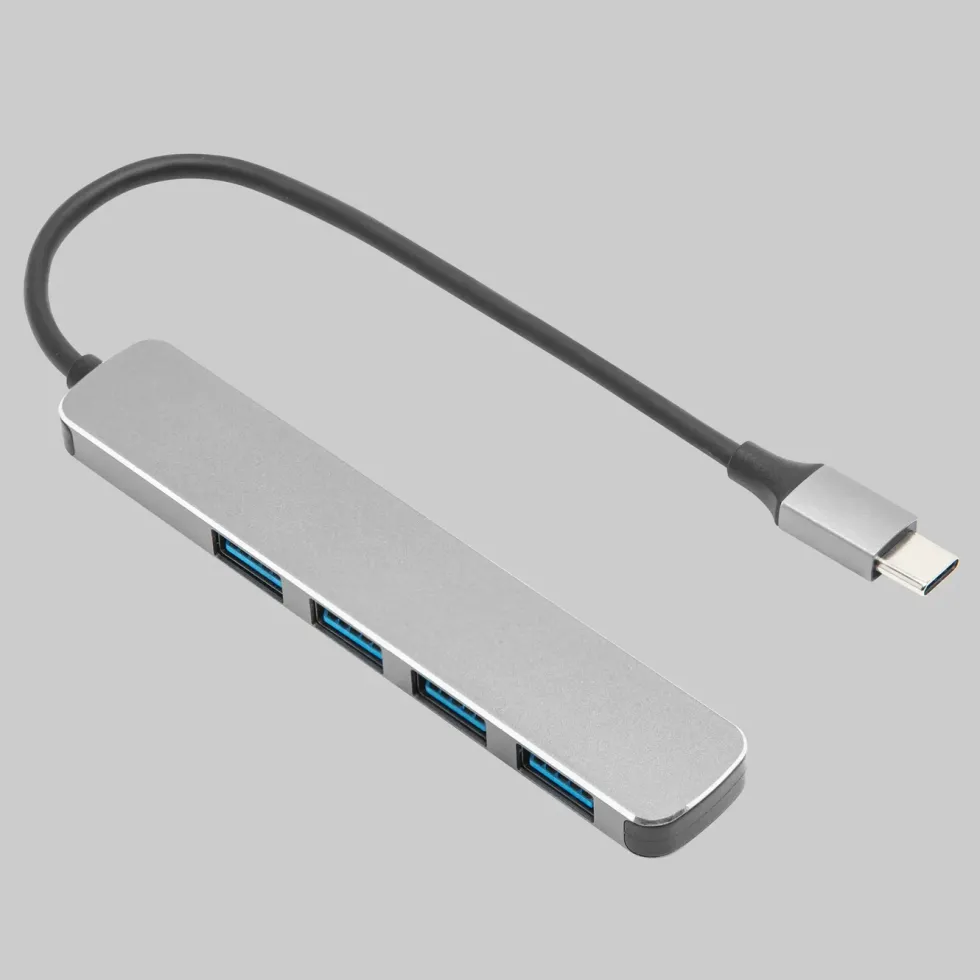 Plexgear USB-C till 4x USB-A-adapter CB223