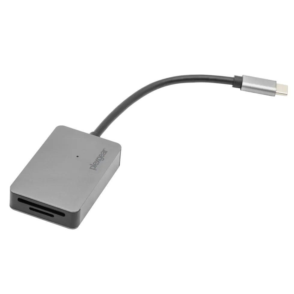 Plexgear USB-C UHS II Minneskortläsare