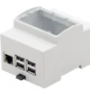 Raspberry Pi Chassi för DIN-skena