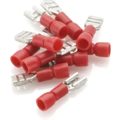 Röd flatstifthylsa 10-pack 4,8 mm