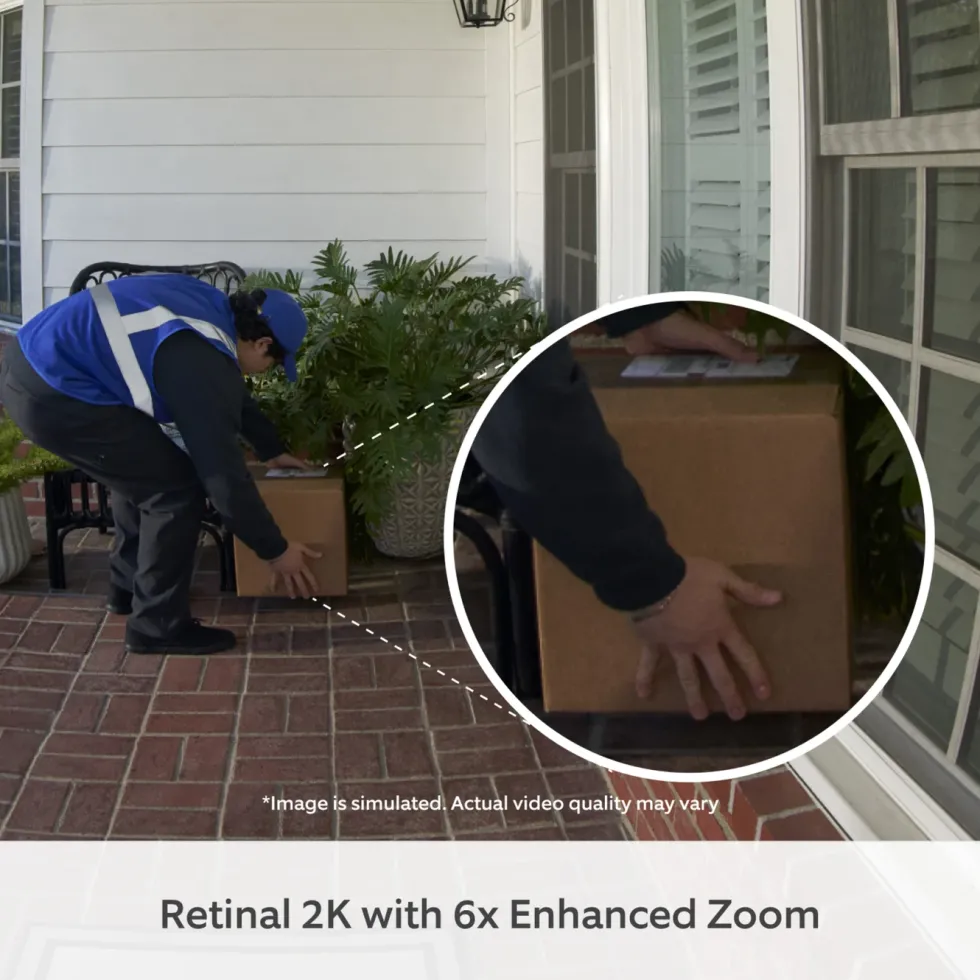 Ring Battery Video Doorbell Plus videodörrklocka Nickel Silver