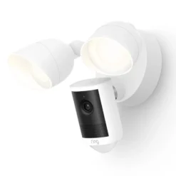 Ring Floodlight Cam Pro övervakningskamera Retinal 2K Vit