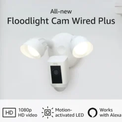 Ring Floodlight Cam Wired Plus Vit
