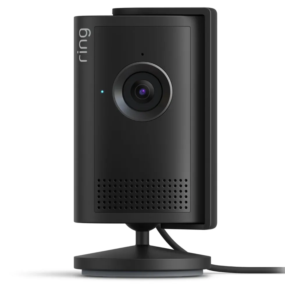 Ring Indoor Camera Plus - Retinal 2K övervakningskamera Svart