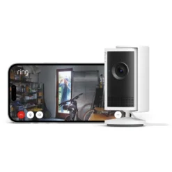 Ring Indoor Camera Plus - Retinal 2K övervakningskamera Svart