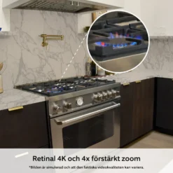 Ring Indoor Camera Plus - Retinal 2K övervakningskamera Svart