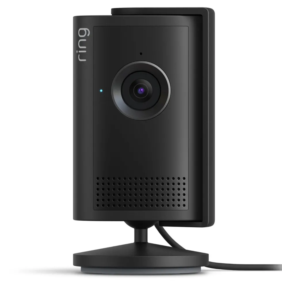 Ring Indoor Camera Plus - Retinal 2K övervakningskamera Svart