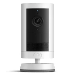 Ring Outdoor Cam Plus Battery - Retinal 2K övervakningskamera Vit