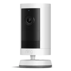 Ring Outdoor Cam Plus Battery - Retinal 2K övervakningskamera Vit