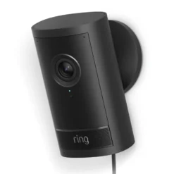 Ring Outdoor Cam Pro Plug-in - Retinal 4K övervakningskamera Svart