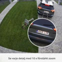 Ring Outdoor Cam Pro Plug-in - Retinal 4K övervakningskamera Vit