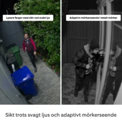 Ring Outdoor Cam Pro Plug-in - Retinal 4K övervakningskamera Vit