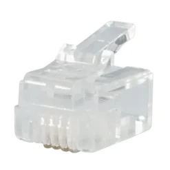 RJ11-kontakt för flat telekabel 10-pack
