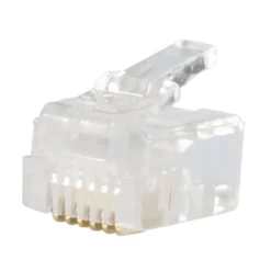 RJ12-kontakt för flat telekabel 10-pack