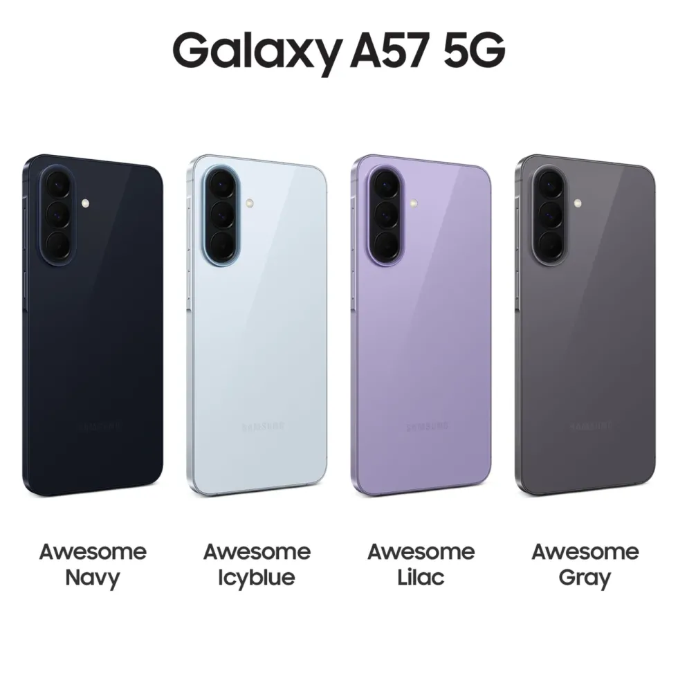 Samsung Galaxy A57 5G 128 GB Awesome Lilac